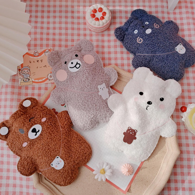 Winter Selling Hot Water bag Plush pile coating Cartoon animal Warm Water Bag Student Warm Packet Hot Water bag Hand Warmer