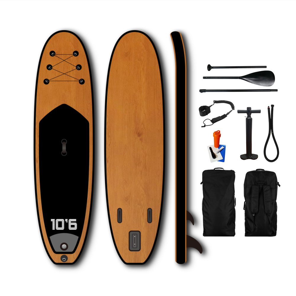 Hot sale new design wooden stand up paddle board inflatable standup paddle board