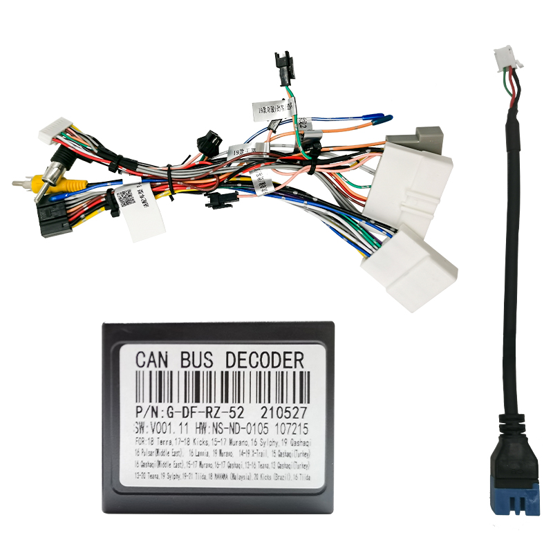 Auto Wiring Harness ISO Harness and Adaptors for 2019 Nissan Teana 2019 - 2020 X-Trail 2019 Qashqai 2020 Teana