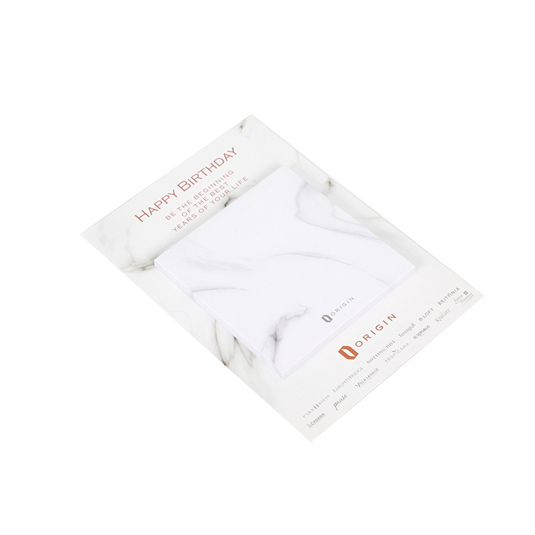 Professional sticky note printing logo custom notepad