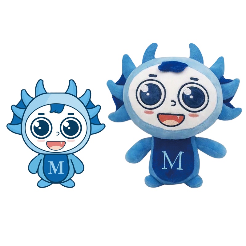 Chinese Factory Custom Soft Animal Mascot Plush Stuffed Plush Toy Made in China High Quality