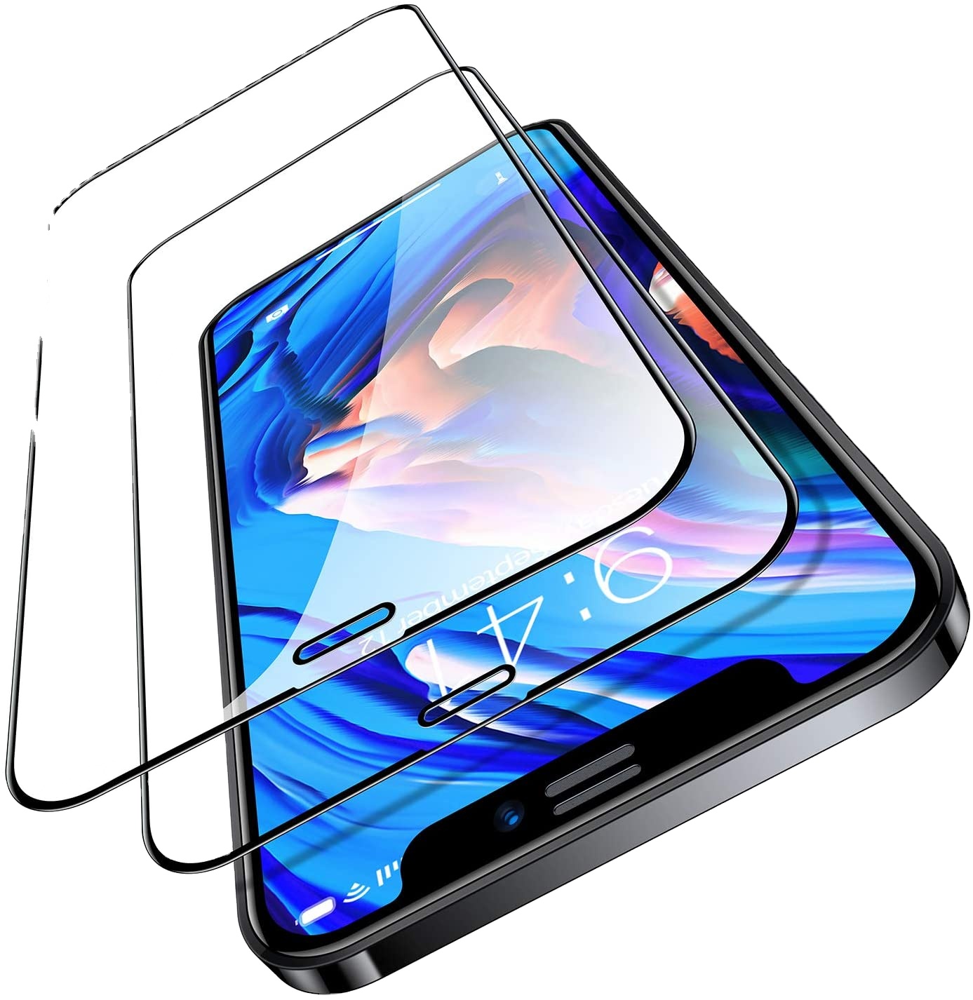 Для iPhone 12 pro max защита для экрана 2.5D 9H закаленное стекло iP 11 защита для экрана полное покрытие Vidrios Templados Para Celular