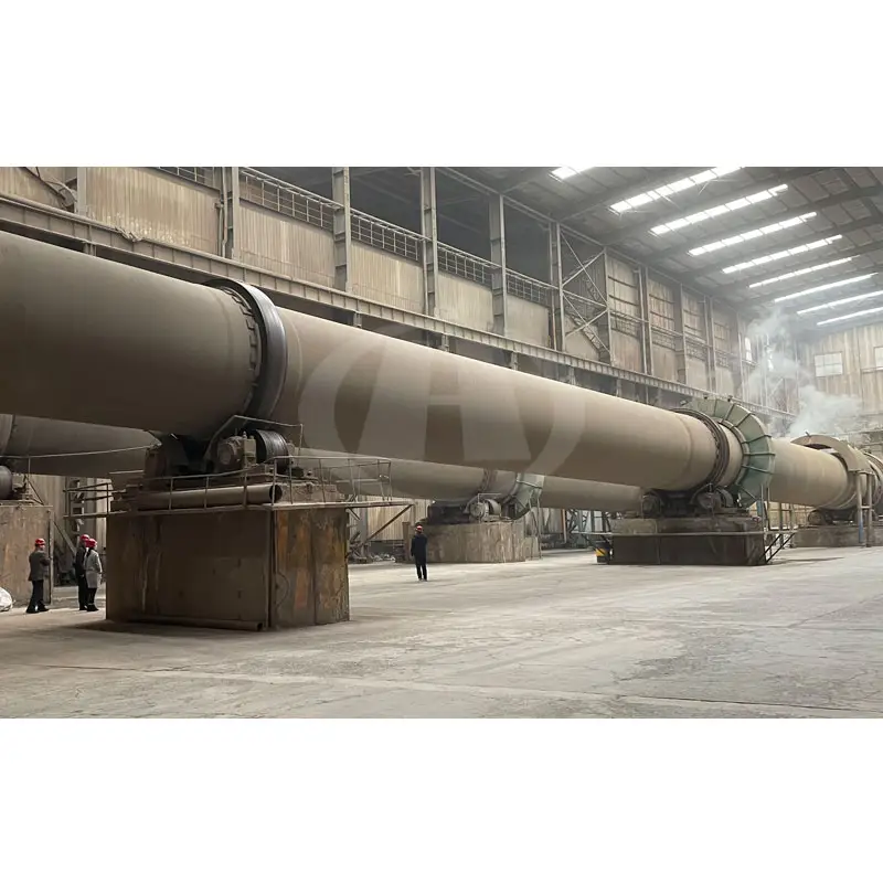 India Cement Production Line Rotary Kiln For Burning Dolomite