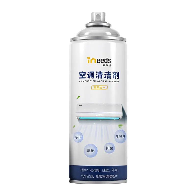 200ml Air Conditioner Cleaner Foam Sprayer Coil Condenser Cleaner Dust Spray