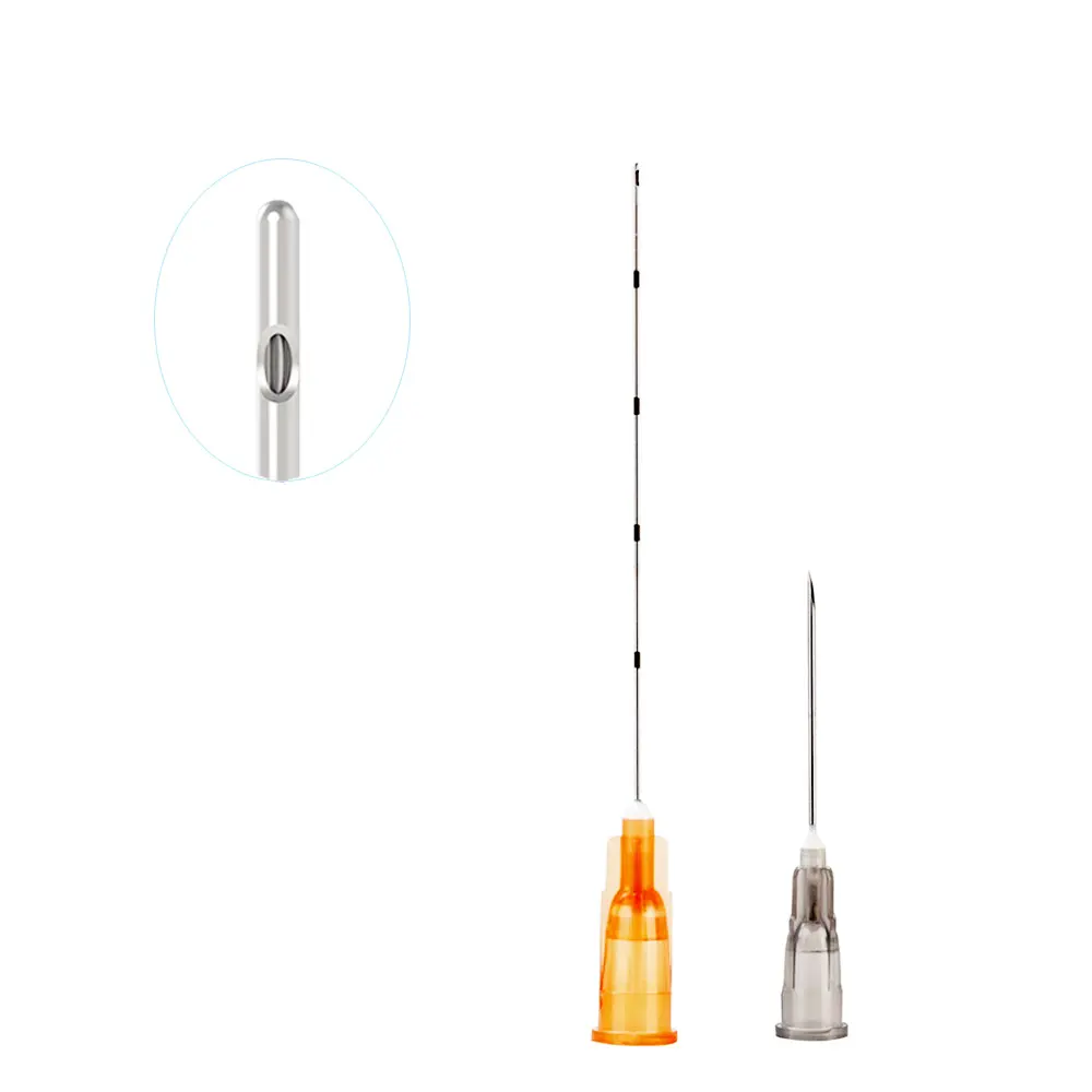 Best Selling 27g 50mm Fine Syringe Micro Filler Needle Cannula For Dermal Filler