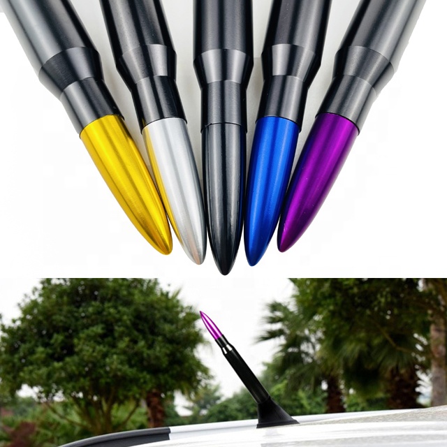 Car Modification Replacement Bullet Antenna For Ford F150 Wrangler Jeep Chevrolet