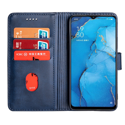 Чехол iCover для OPPO кошелек кожаный чехол для телефона OPPO Reno3 A91/F15 Find X2 Чехол для мобильного телефона откидной Чехол