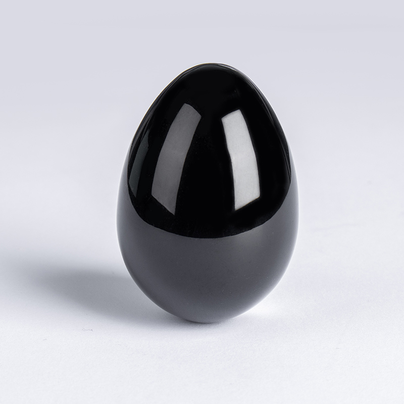 Подарок, камень, натуральный камень, Obsidian Yoni Egg для женщин