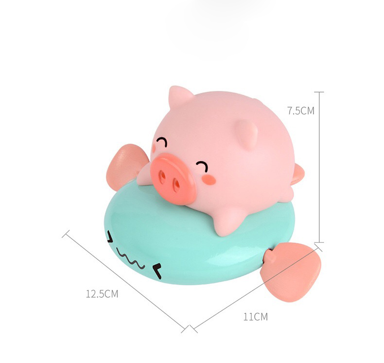 Hot Sell Baby Bath Toy Pink Pig Baby Bath Infant Baby Floating Toy Children Bath Toy