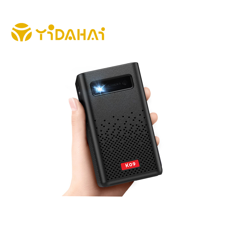 YIDAHAI K09 Pocket Portable Projector DLP 3D 4K Mini LED Full HD 1080P Smart Android Wifi With Battery For Smartphone