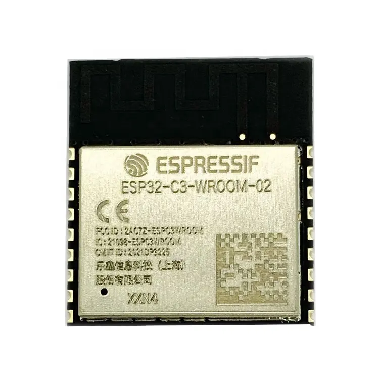 Espressif ESP32-C3-WROOM-02 WIFI BLE5.0 LE RISCV Singlecore MCU SOC WIFI module with PCB antenna compatible with ESP-WROOM-02D