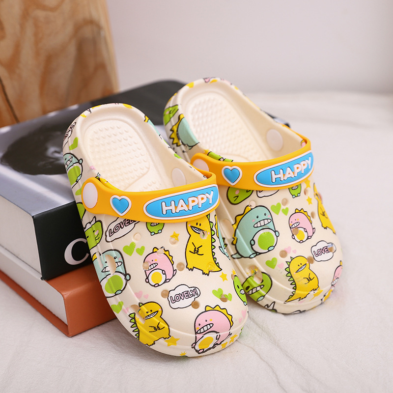 TX 2021 hot sale unisex summer garden shoes cartoon child slipper cute PVC clogs shoes for children kids