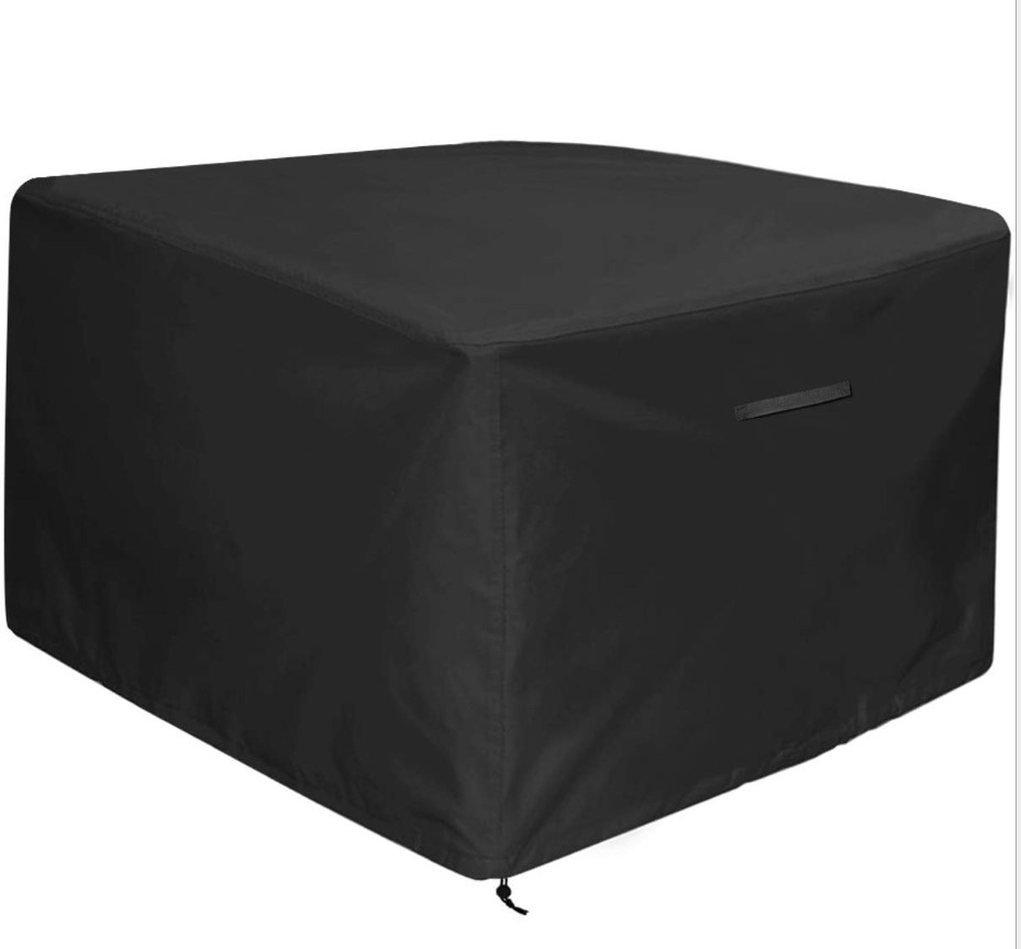 Square Heavy Duty Waterproof Dustproof Patio Fire Pit Cover
