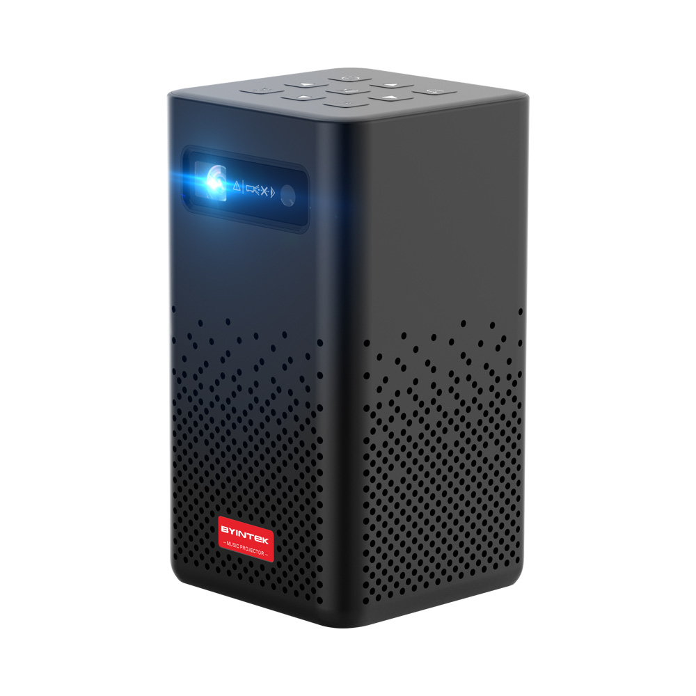 BYINTEK 2021 P20 Мини Android Музыка 3D 4K проектор для домашнего кинотеатра оптом