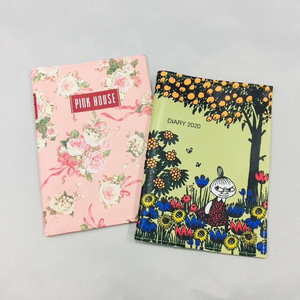 Кожаный чехол-книжка с принтом