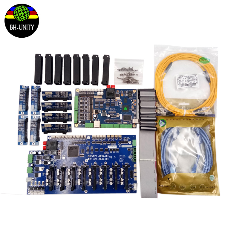 Printer Konica 512i One Set Board 1.7a Version Head/carraige Board Main Board with Konika 512i Head Cable