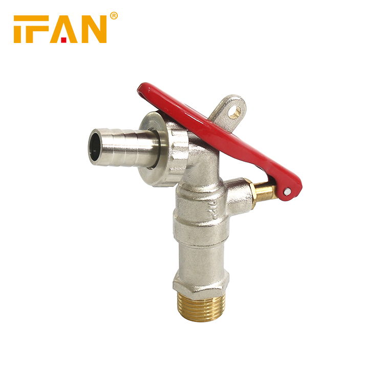 Китайский производитель 1/2 ''-3/4'' PN25 запираемый латунный кран bibcock tap с ручкой bibcock с замком