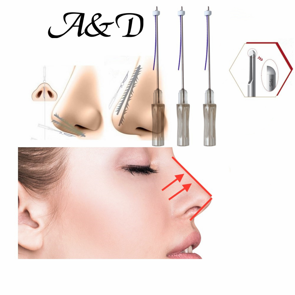 2021 Long-lasting pdo thread nose korea pdo thread lift pdo cog 19g 50mm L blunt nose