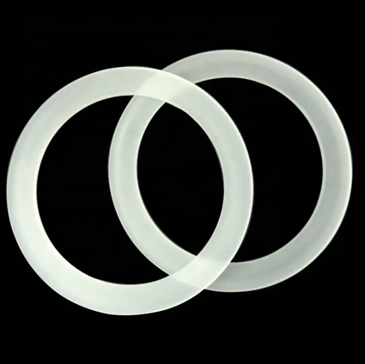 High quality custom frosted quartz glass flange quartz ring use for industry