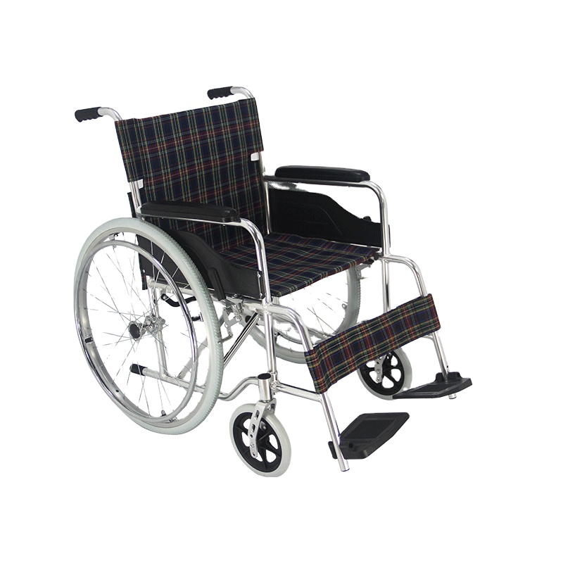 High Quality Handicapped Hospital Folding Manual Lightweight Wheelchair
