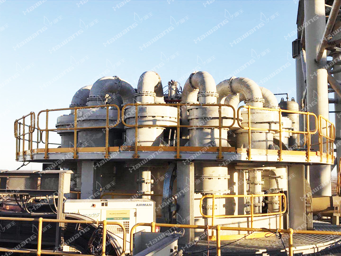 hydrocyclone formwork liquid hydrocyclone chrome processing plant