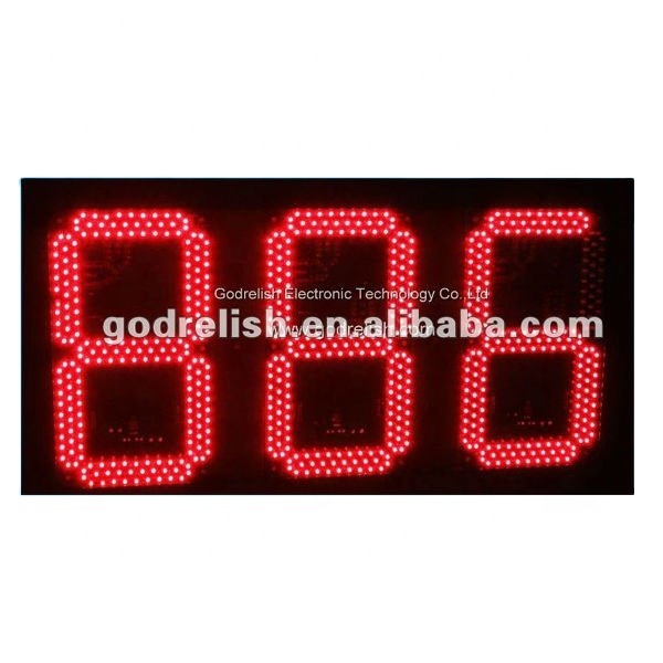 Большой светодиодный таймер обратного отсчета, часы Godrelish red, 3 цифровых дня обратного отсчета и таймера обратного отсчета