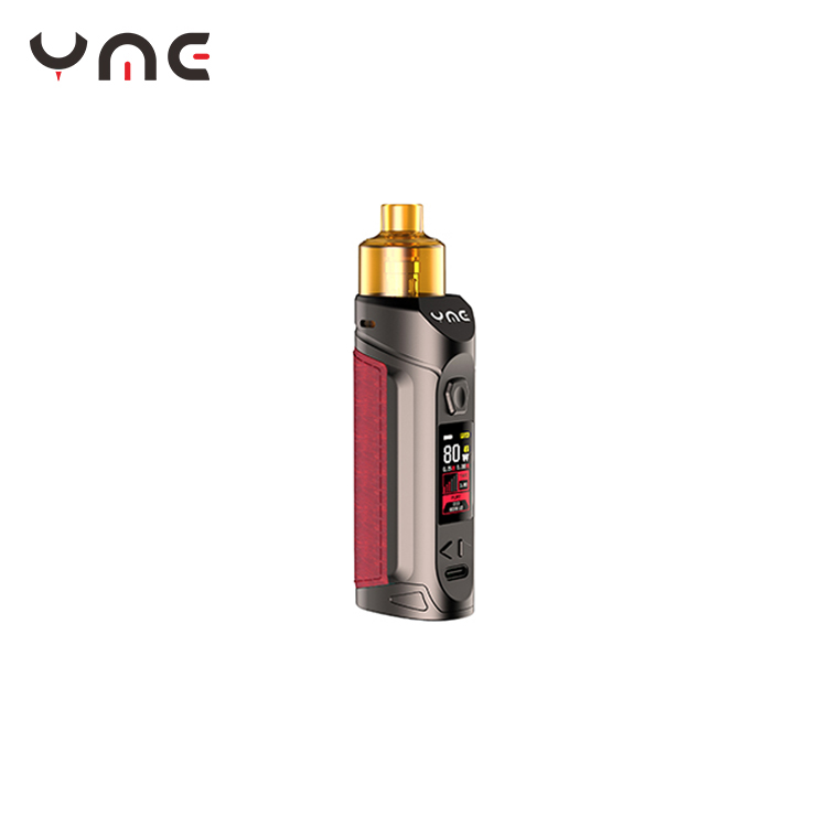 Высокое качество 1800 мАч 80 Вт 2,0 мл распылитель Vape ручка Pod системы извилистый е сигалреты батареи 3,7 v