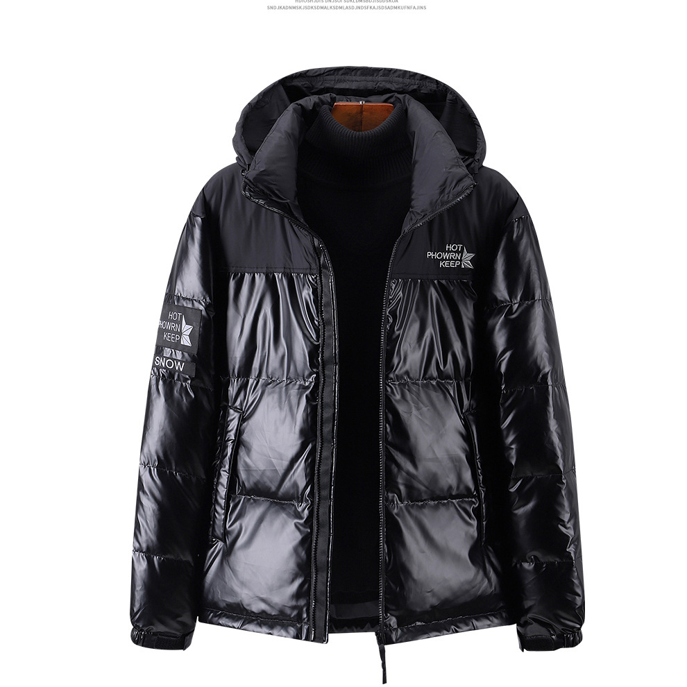 Custom Logo Print Outdoor Windproof Winter Duck Coat Puffer Down Jacket for Man and Woman