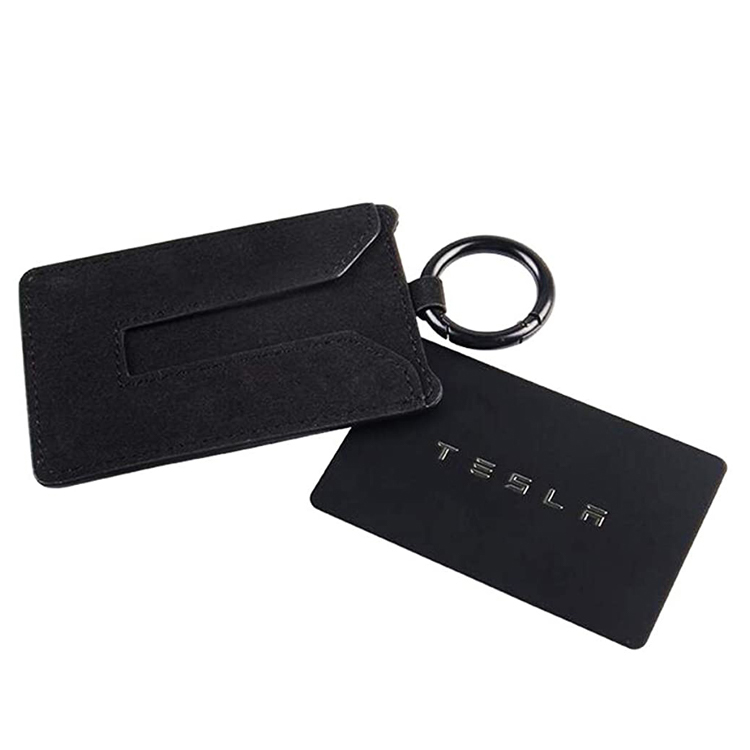 Factory Directly Sell Useful Luxury Custom Easy-to-carry Key Card Cover For Tesla Model X