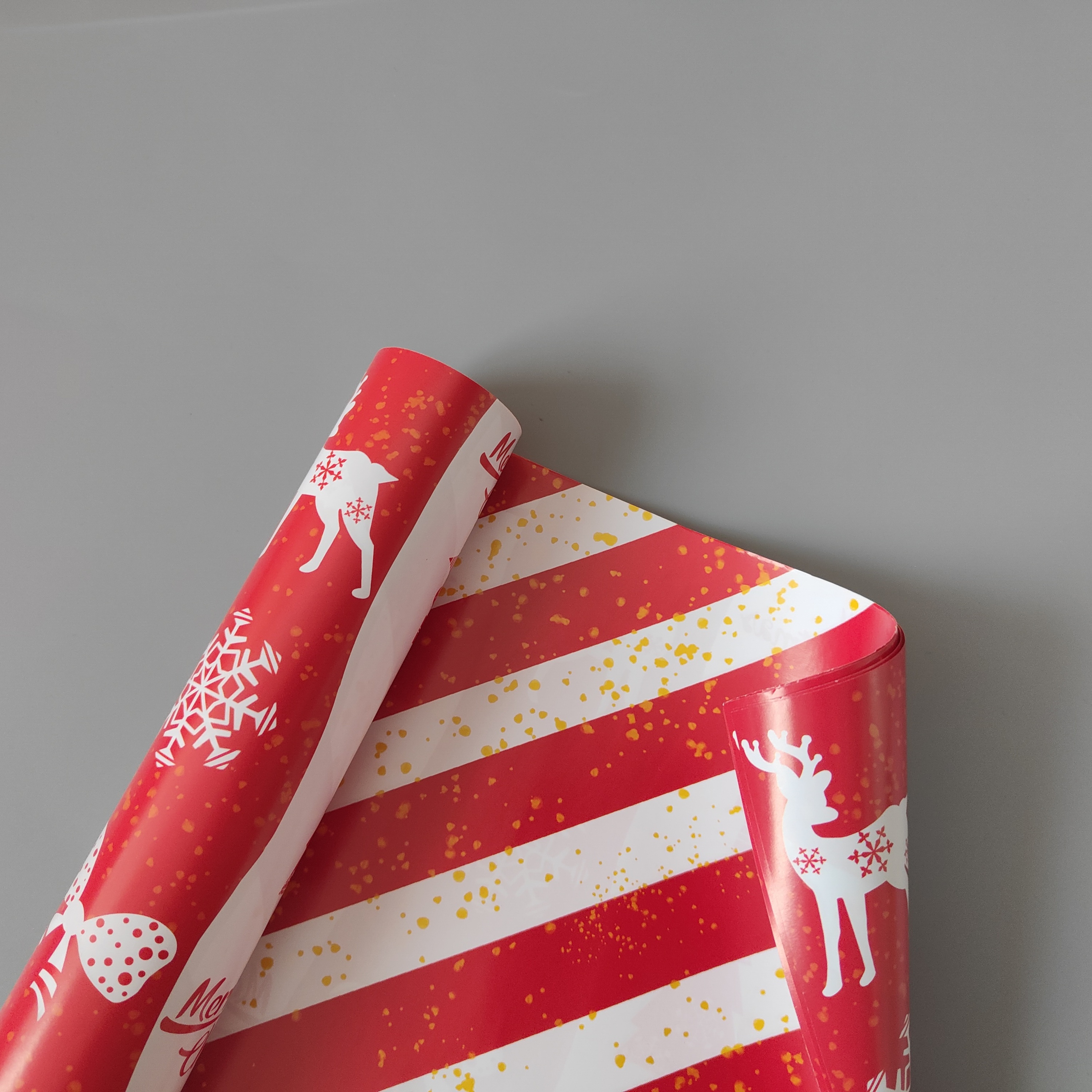 Wholesale Christmas Custom Flower Wrapping Paper Gift Wrapping Paper