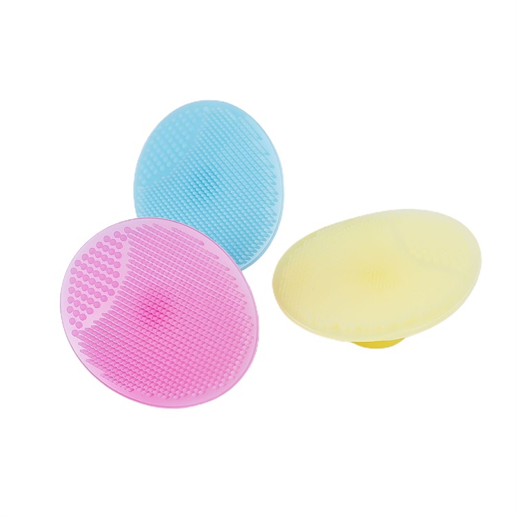 Ultra Soft Silicone Scrubber Anti-Bacterial Body Shower Massager Silicone Baby Bath Brush