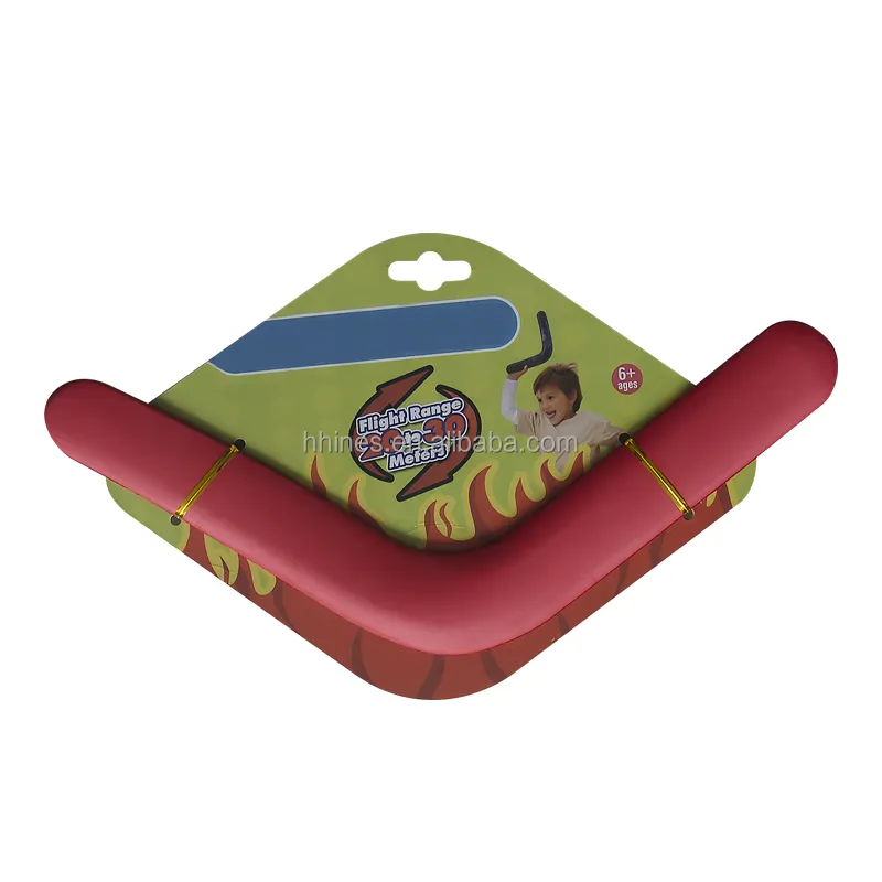 Low Price Wholesale Custom Inflatable Toy Safety V Shape Entertainment Boomeranging Kids Toy EVA Foam Boomerang Flying Disk