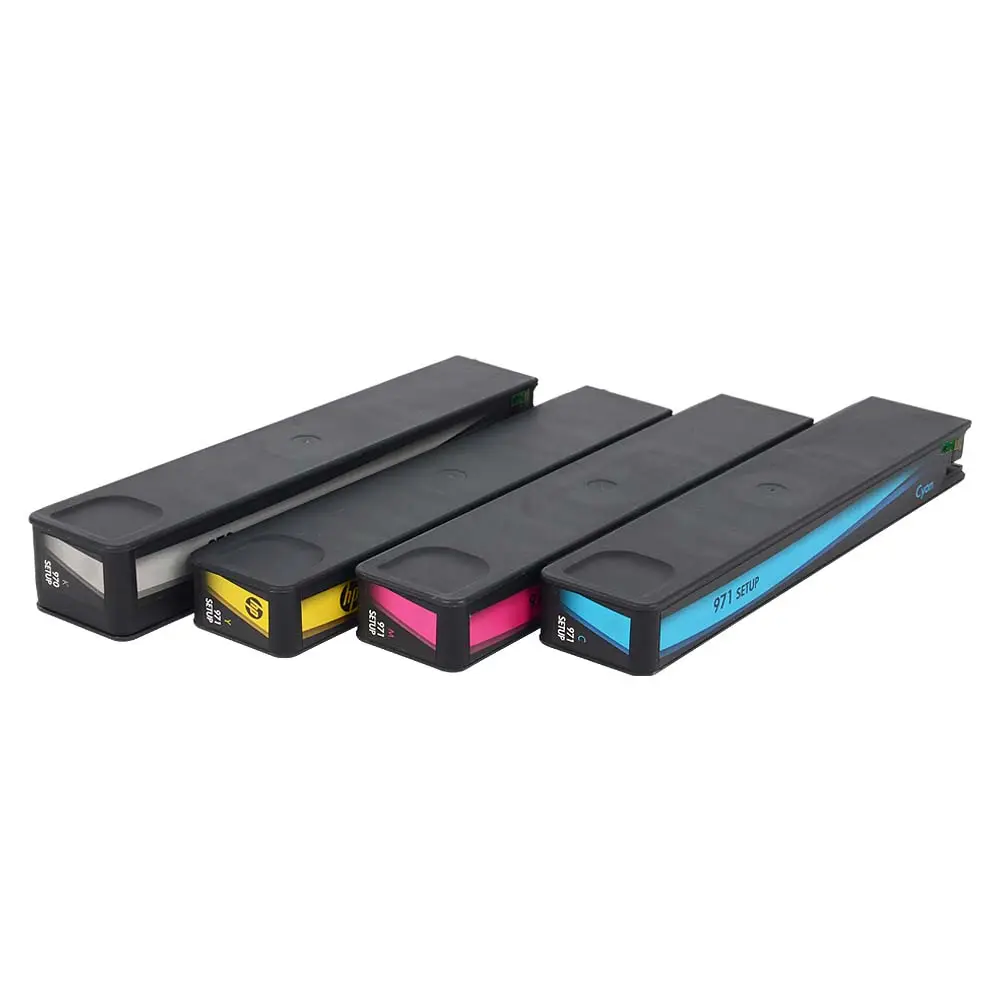 Compatible Cartridges 970XL 971XL Premium Compatible Color Ink Jet Cartridge For HP Officejet Pro X451dn X451dw X551dw Ink Cartridge Compatible