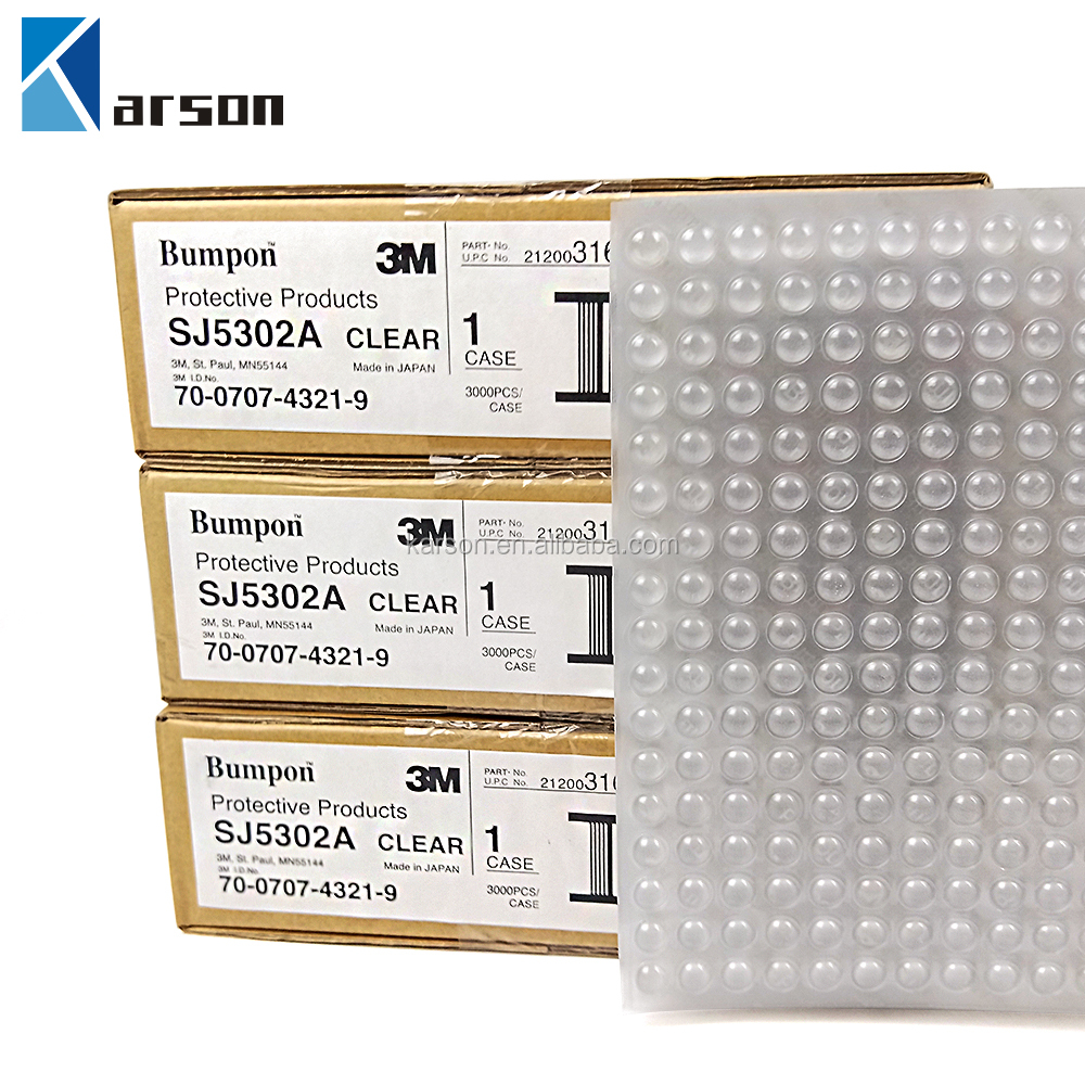 3M защитный Bumpon SJ5302A 3M прозрачный силиконовый резиновый точечный/верхняя форма шляпы