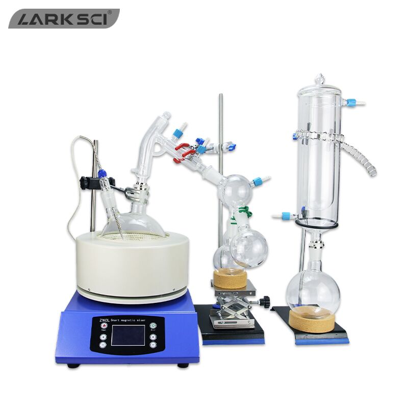 Аппарат Larksci для молекулярного эфирного масла для домашнего использования, аппарат для молекулярной дистилляции