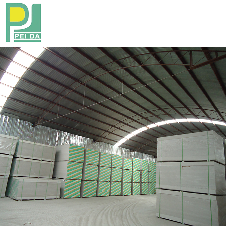 High Density Drywall Gypsum False Ceiling Board Plant In Foshan
