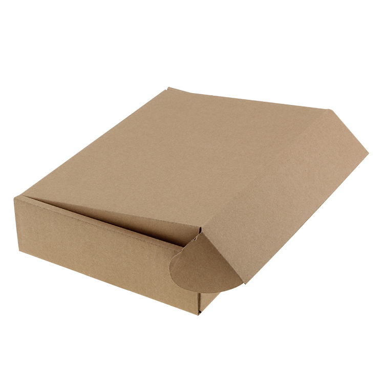 Cheap 100 pcs MOQ Recycled Mail Corrugated Paper Shipping Box