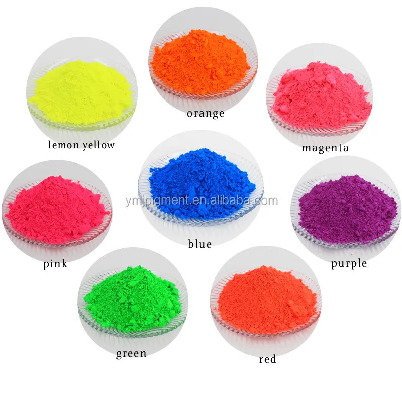Organic Fluorescent Pigment Powder, Resin Fluorescent Pigment