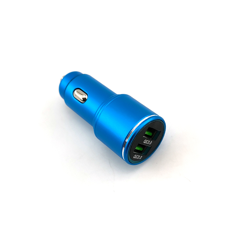 Factory Oem Mini 15W 12W Mobile Phone Charger Adapter Fast Dual USB Electric Car Charger For Xiaomi