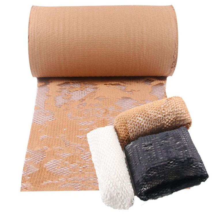 Environment friendly degradable anti-collision waterproof new honeycomb cushioning packaging paper
