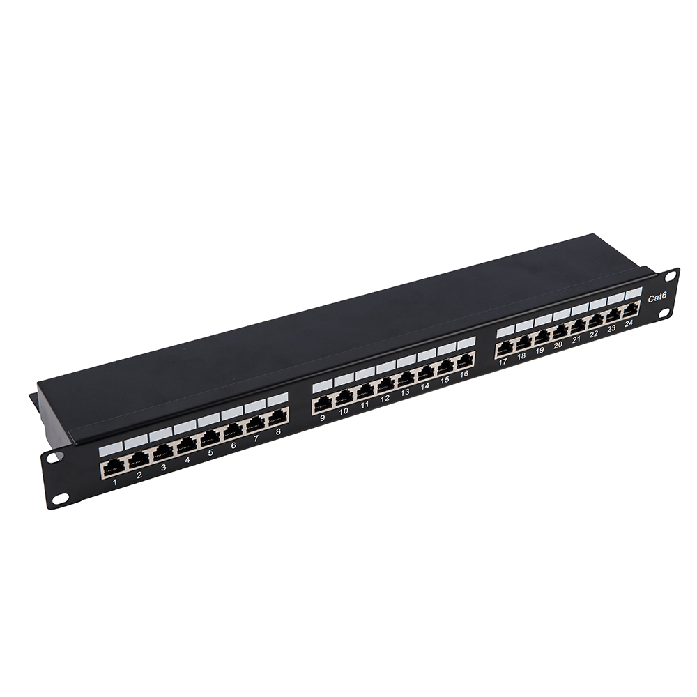 19 "двойным iidc CAT6 FTP сетевой коммутатор с 24 портами STP 1U экранированный патч-панель
