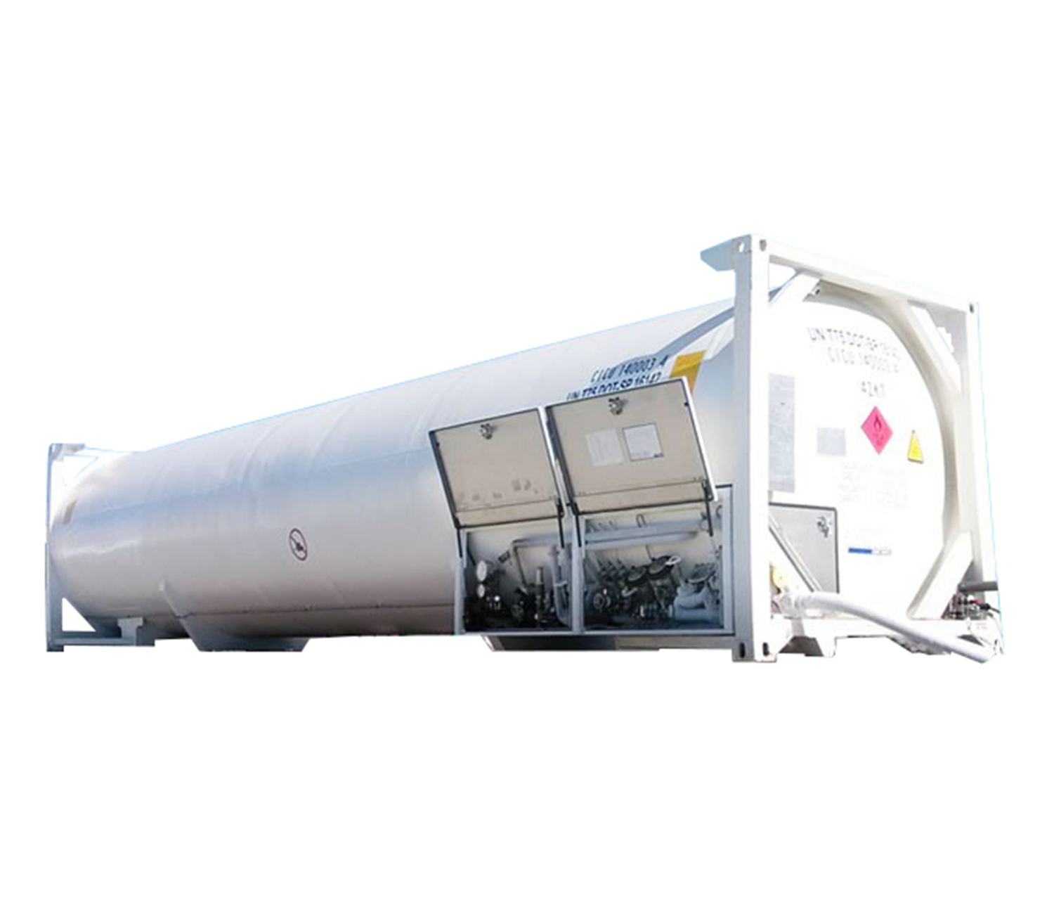 Заводская распродажа ISO 20FT/40FT T75 криогенный танк контейнер по хорошей цене