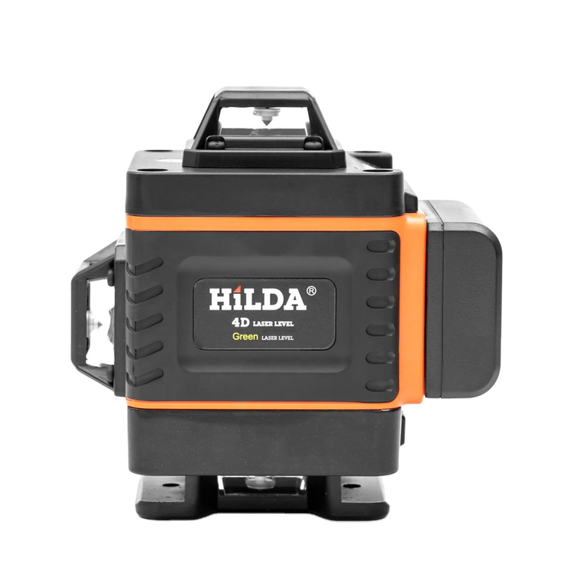 HILDA 4D Laser Level 16 Lines Tile Leveling System Clips and Wedges 3D 12 Lines laser level green for flooring