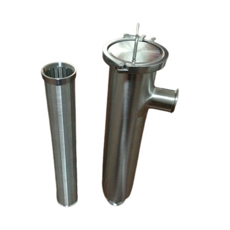 Sanitary Angle Strainer SS304 SS316L strainer angle Filter Stainless Steel