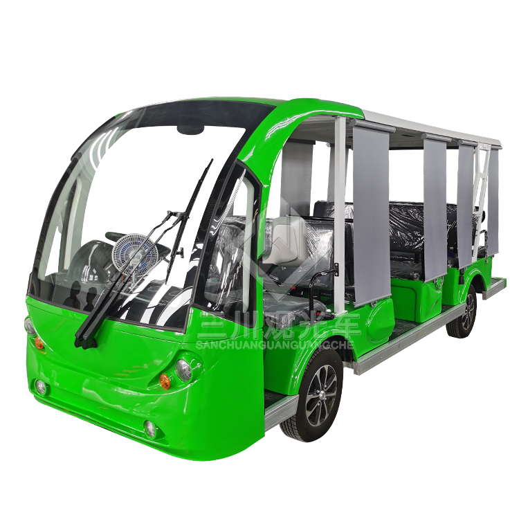 Sanchuan Tourist Sightseeing Car Electric Shuttle Bus
