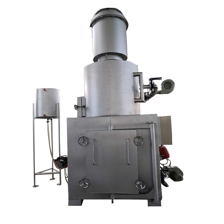 Incinerator waste treatment machinery in hospital waste treatment