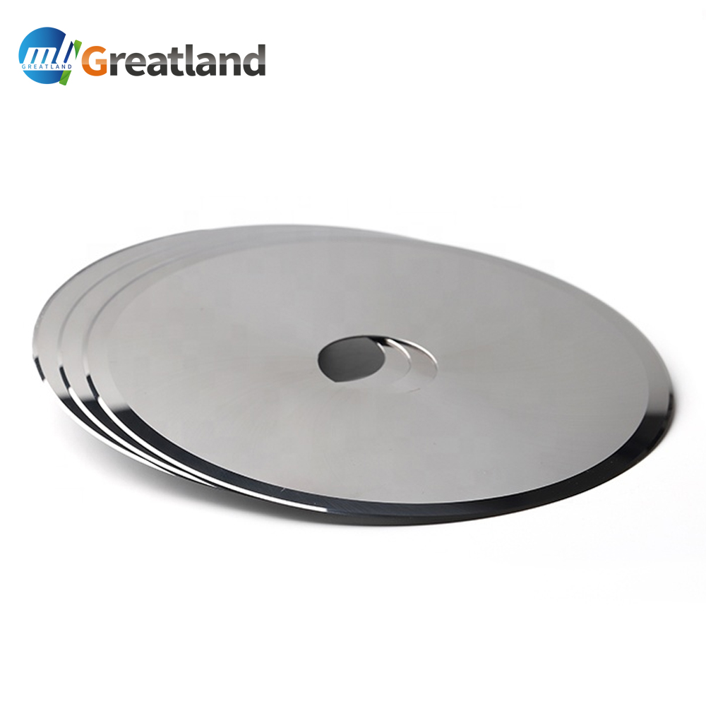 Greatland из быстрорежущей стали с круглой режущий нож кряжевая пила Лезвие для бумажных салфеток для лица и туалетная бумага в рулонах, автомат для резки