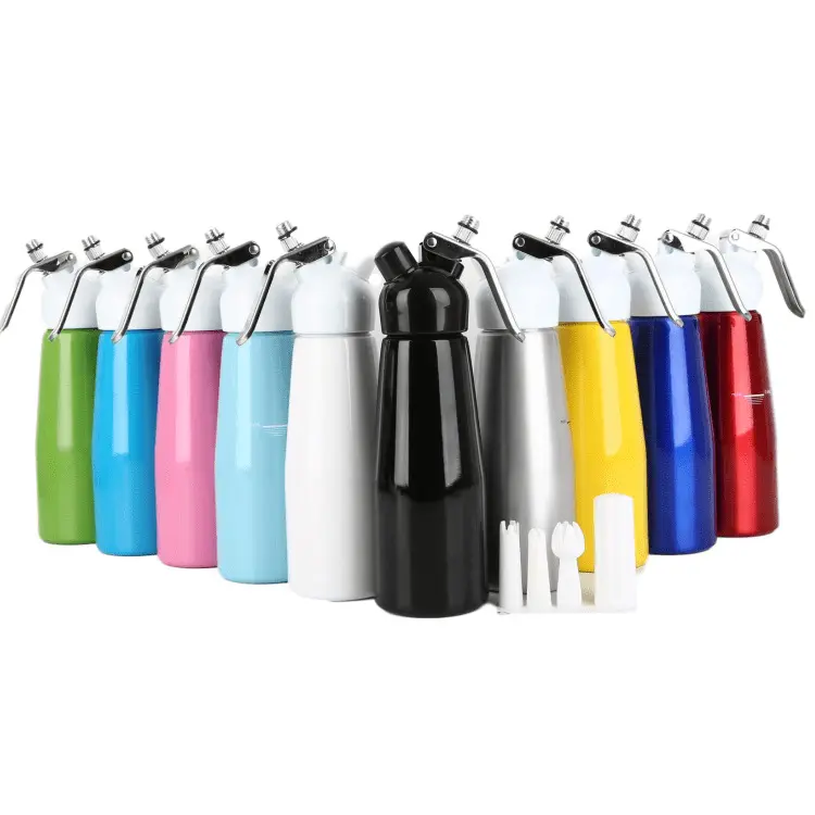 AA648 500 мл Алюминиевый дозатор для взбитых сливок Pint Gourmet Whipper 500 мл свежий крем Whipper диспенсер для масла крем Foamer Gun