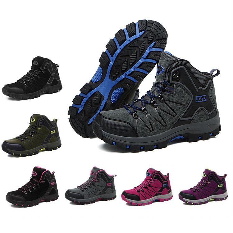 Unisex Fashion High Quality Custom Non-slip Outdoor Keep Warm Women Safety Waterproof Hiking Boots Shoes