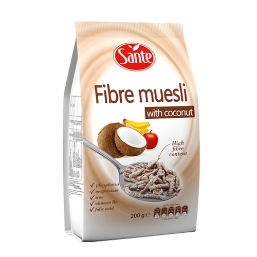 Sante волокна MUESLI с кокосом 200 г